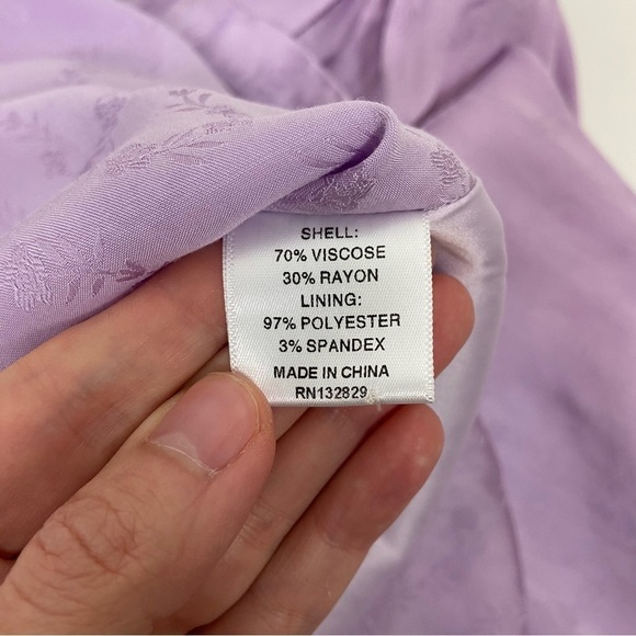 Lovers and Friends Elaine Mini Dress in Lilac Purple Size S - Picture 10 of 13